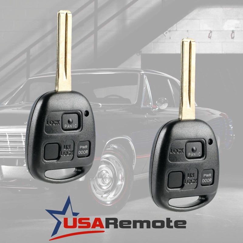 USARemote Key Fob Keyless Entry Remote fits 2004-2006 RX330 /2007-2009 RX350 / 2006-2008 RX400h (HYQ12BBT), Set of 2 - Image 2